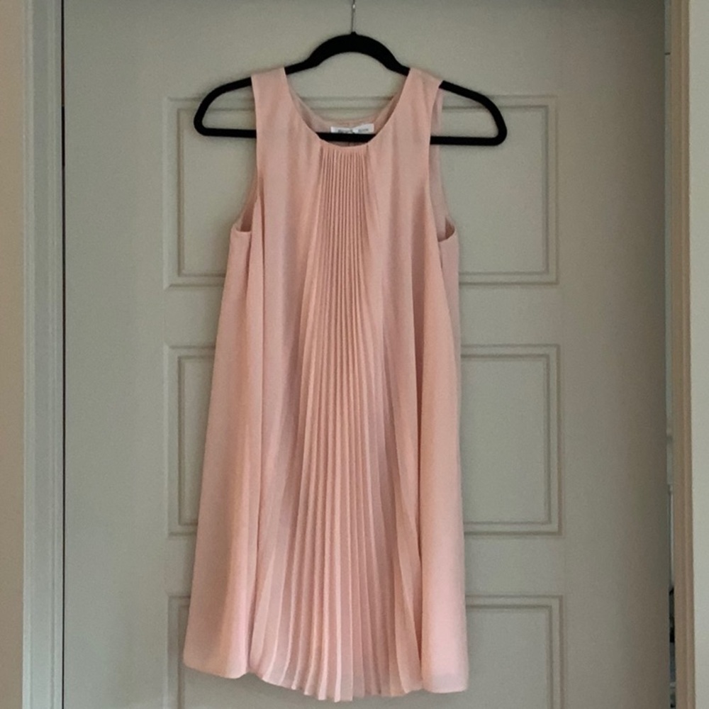 BCBG pleated dress